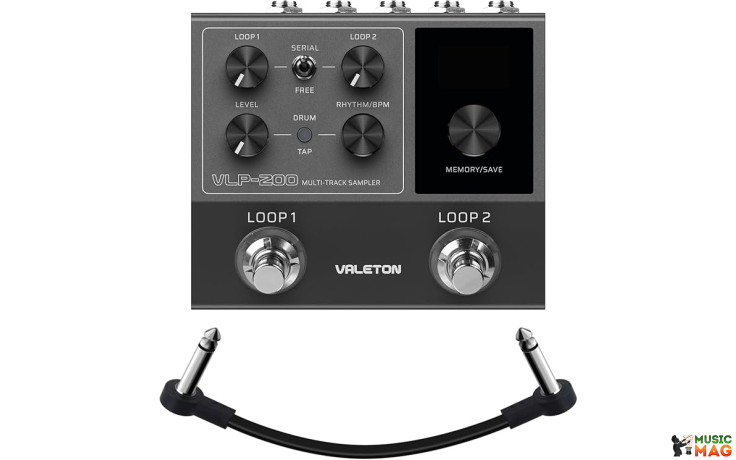 Hotone Audio Valeton Vlp-200 Stereo Dual Looper