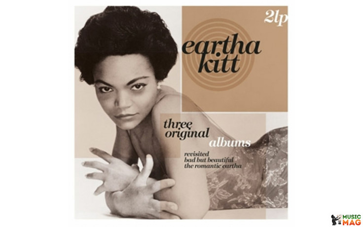 EARTHA KITT - THREE ORIGINAL ALBUMS…2 LP Set 2017 (VP 80758) VINYL PASSION/EU MINT (8719039001248)