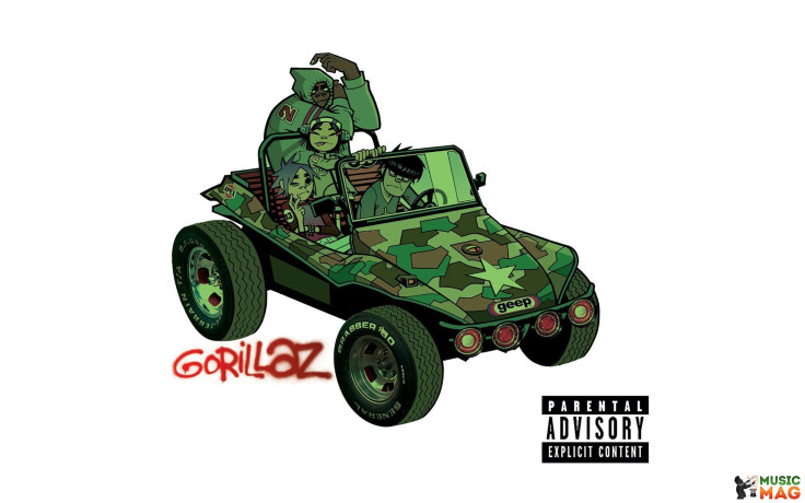 GORILLAZ – SAME 2 LP Set 2001 (7243 531138 1 0) OIS, GAT, PARLOPHONE/EU MINT (0724353113810)