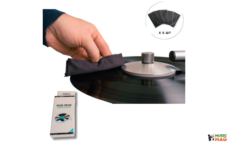 Myllo Vinyllo Серветки для очищення платівок (мікрофібра)