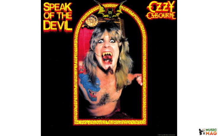 OZZY OSBOURNE - TALK OH THE DEVIL 2LP 1982 . ENG, EX/ NM-