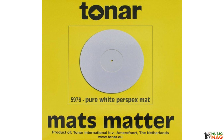Tonar Pure White Perspex Mat art.5976