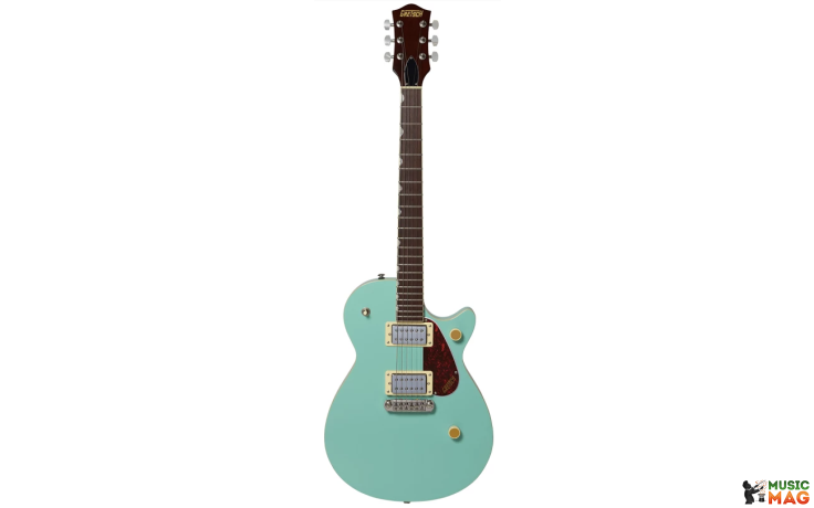 GRETSCH STREAMLINER JET CLUB SINGLE-CUT WITH WRAPAROUND MINT METALLIC