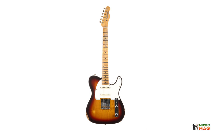 FENDER CUSTOM SHOP LIMITED HOTSHOT TELECASTER RELIC CHOCOLATE 3 TONE SUNBURST