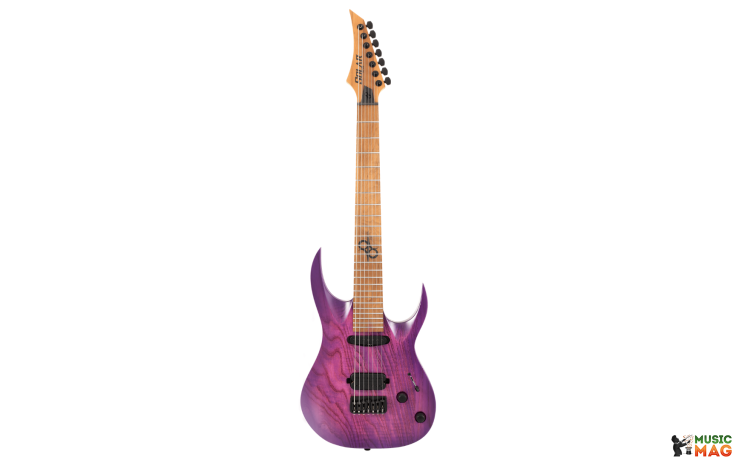 SOLAR GUITARS AB1.7HTPB TRANS PURPLE BURST MATTE