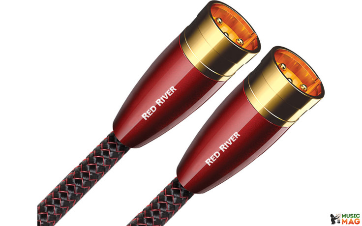 AUDIOQUEST Pair 0.5m Red River XLR