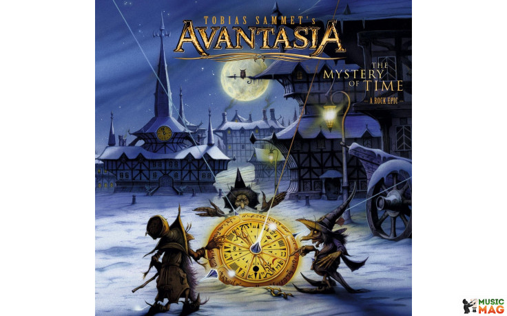 AVANTASIA - THE MYSTERY OF TIME 2 LP Set 2013 (2736130071, 180 gm. Poster) GAT, NUCLEAR BLAST/GER. MINT (0727361300715)