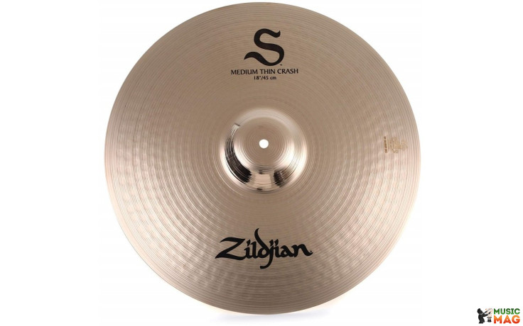 ZILDJIAN 18" S MEDIUM THIN CRASH