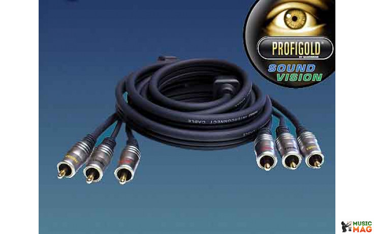 PROFIGOLD PGV 5305 Component Interconnect -3 RCA M - 3 RCA M 5m