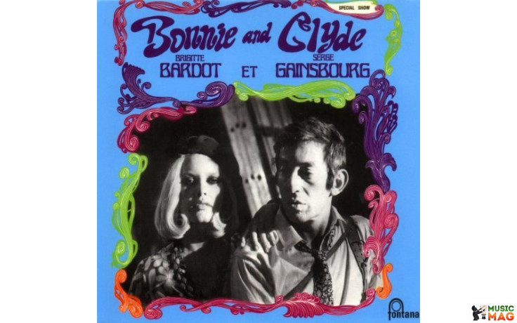 SERGE GAINSBOURG/BRIGITTE BARDOT - BONNIE & CLYDE 1968/2009 (4M178) 4 MEN WITH BEARDS/USA MINT