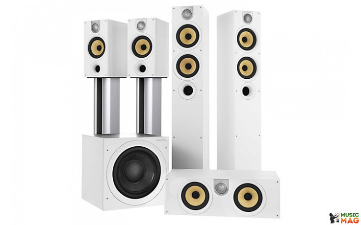 Bowers & Wilkins 600 S2 set 5.1 White