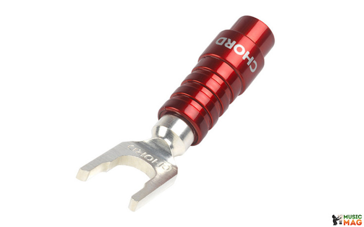 CHORD ChordOhmic ChorAlloy Spade SHORT CRIMP Red ABS Cap