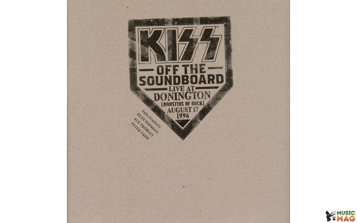 KISS - OFF THE SOUNDBOARD LIVE AT DONINGTON … Box set 2022 (B0034905-1, 180 gm.) UME/EU MINT (0602445248384)