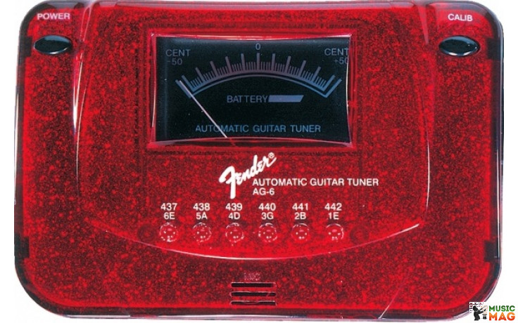 Fender AG6 RED SPARKLE EXP II
