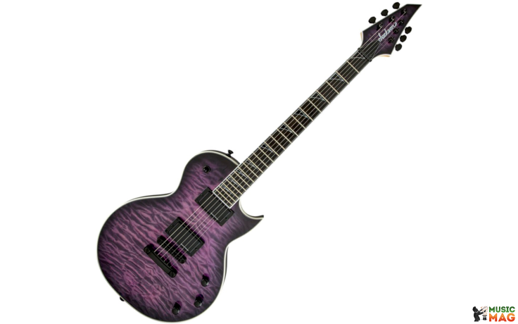 JACKSON PRO MONARKH QUILT MAPLE TOP TRANSPARENT PURPLE BURST