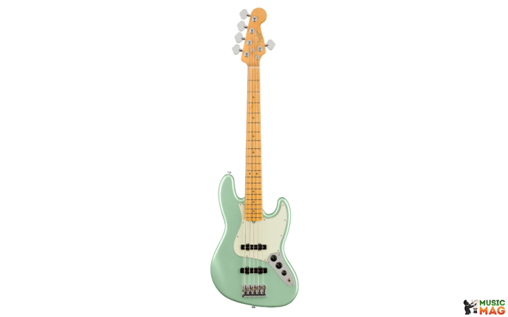 FENDER AMERICAN PRO II JAZZ BASS V MN MYSTIC SURF GREEN