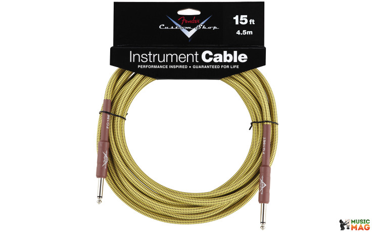FENDER CUSTOM SHOP CABLE 15 TWEED
