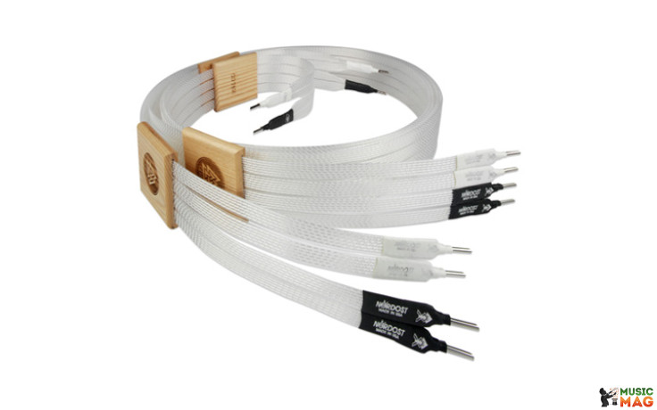 Nordost Odin, 2x3m is terminated with low-mass Z plugs