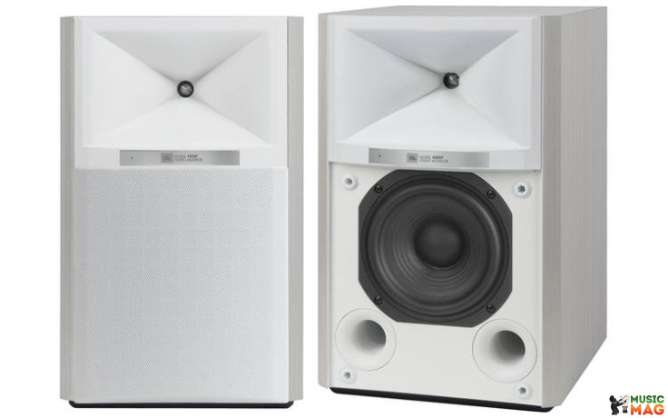JBL 4305P Studio Monitor White Aspen