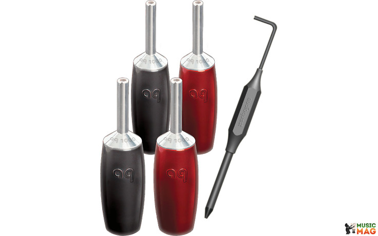 AudioQuest spc 1007 Series Banana Silver set of 4