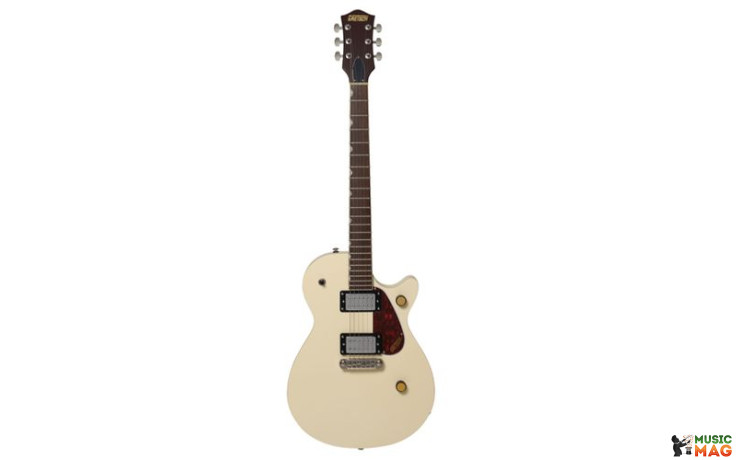 GRETSCH STREAMLINER JET CLUB SINGLE-CUT WITH WRAPAROUND VINTAGE WHITE