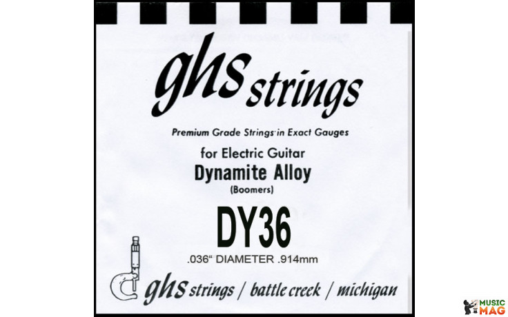 GHS STRINGS DY36