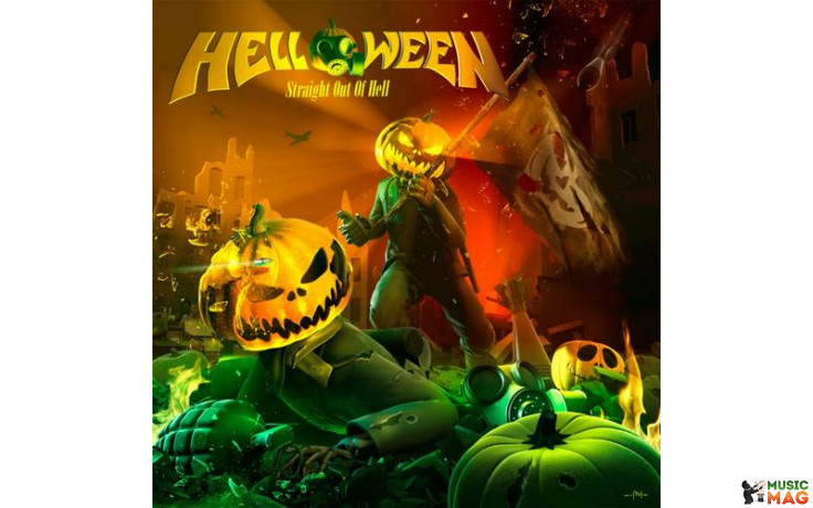 HELLOWEEN - STRAIGHT OUT OF HELL 2 LP Set 2013 (88765419521) GAT, SONY MUSIC/COLUMBIA/EU MINT (0887654195210)