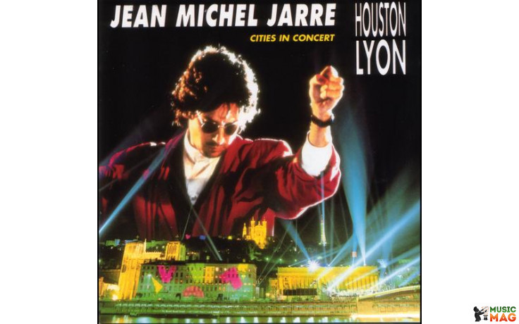 JEAN MICHEL JARRE - CONCERT HOUSTON/LYON 1986 (833126-1, RE-ISSUE) GAT, DREYFUS/EU MINT (0042283312616)