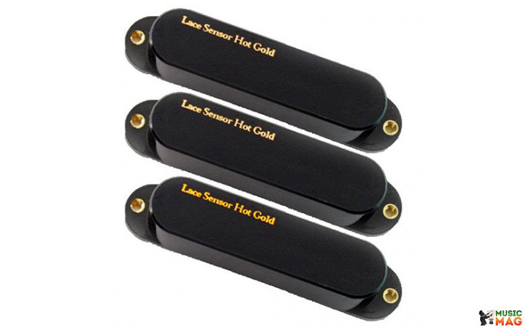 Lace Hot Gold 3-Pack Matte Black Covers