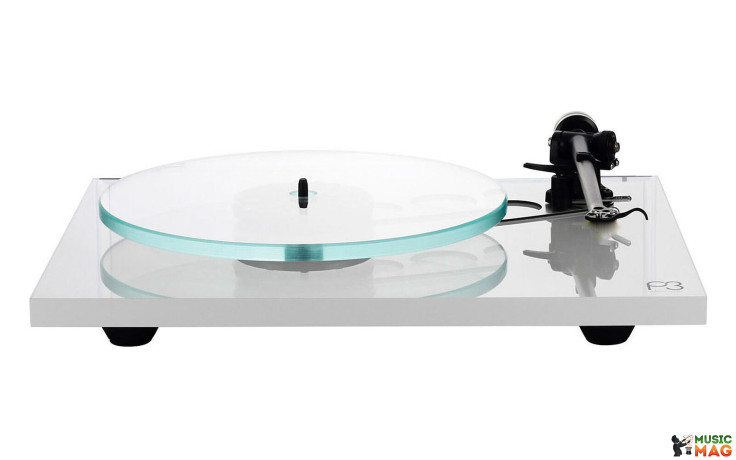 Rega Planar 3 White (no cartridge mounted)
