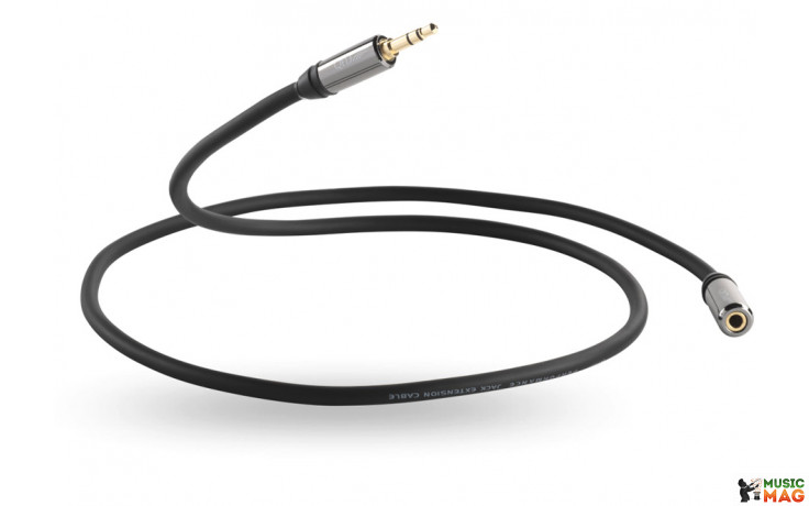 QED Performance Graphite 3.5mm Headphone Extension 1.5 m