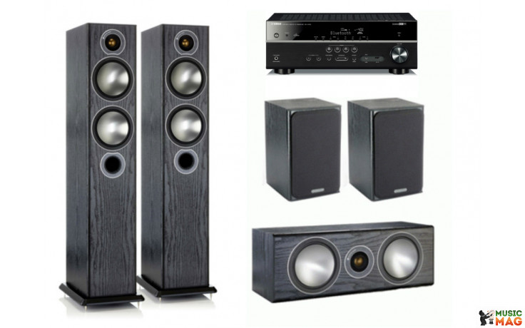 Yamaha RX-V485 + set 5.0 Monitor Audio Bronze 6