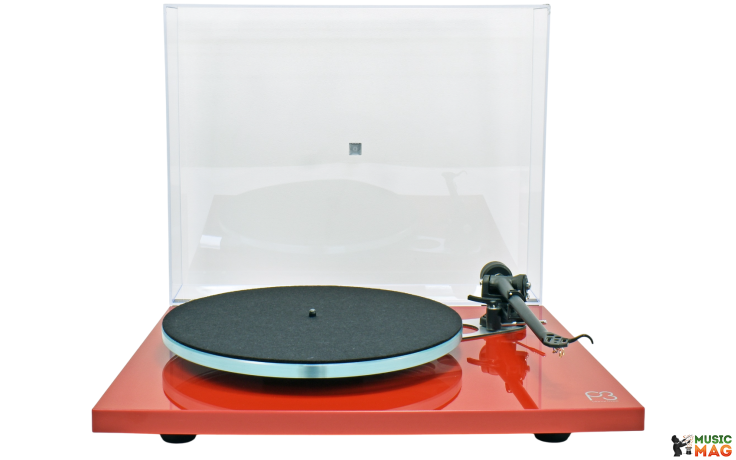 Rega Planar 3 Red (no cartridge mounted)