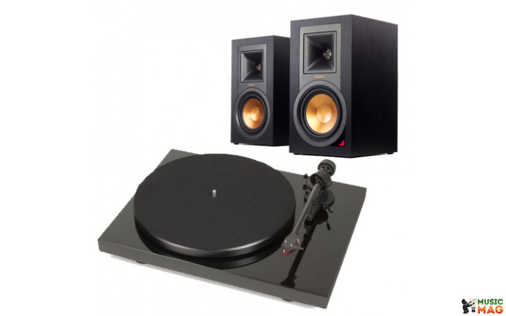 Klipsch R-51PM + Pro-Ject Debut Carbon EVO 2M-Red High Gloss Black