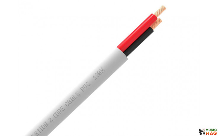 QED QX16/2 300M WHITE PVC FLAME-RET (QE4135)
