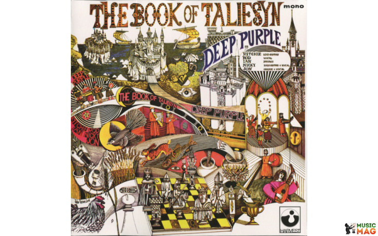 DEEP PURPLE - BOOK OF TALIESYN 1968/2015 (0825646183470, MONO) GAT, WARNER/EU MINT (0825646183470)