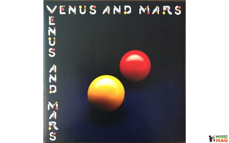WINGS (2) - VENUS AND MARS 1975/2017 (0602557567632, LTD., 180 gm. Yellow/Red Split) MPL/EU MINT (0602557567632)