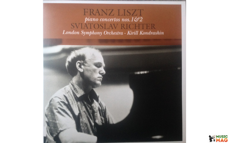 SVIATOSLAV RICHTER - FRANZ LISZT - PIANO CONCERTOS NOS. 1 & 2 1961/2017 (VPC 85040) EU MINT (8719039001545)