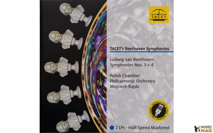 Beethoven - Symphonies Nos. 3 + 4, 2 Lp Set 2017 (tacet L 239) Tacet/eu Mint (4009850023913)