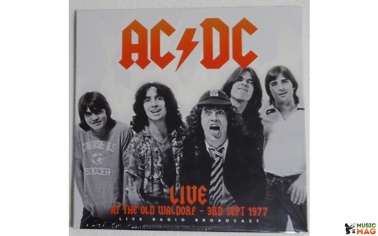 AC/DC - LIVE AT THE OLD WALDORF - 3RD SEPT 1977 2018 (CL75488, 180 gm.) CULT LEGENDS/EU MINT (8717662575495)