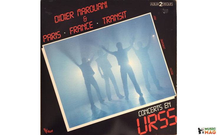 DIDIER MAROUANI & PARIS-FRANCE-TRANSIT — CONCERTS... 2 LP Set 1983/2020 (MAHLP-053) MASHINA/EU MINT