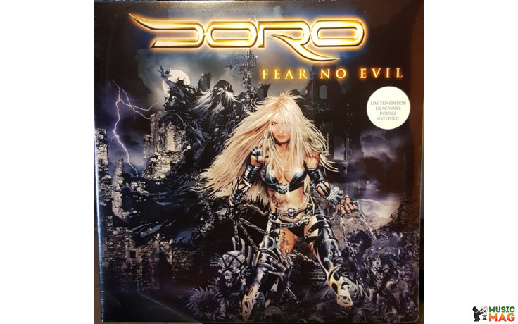 Doro - Fear No Evil 2 Lp Set 2009/2018 (rdp006-v, Lilac) Rare Diamonds/eu Mint (4250444157471)