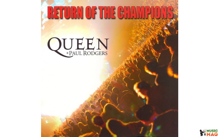 QUEEN + PAUL RODGERS - RETURN OF THE CHAMPIONS 3 LP Box Set 2005 (0094633697911) EMI/EU MINT (0094633697911)