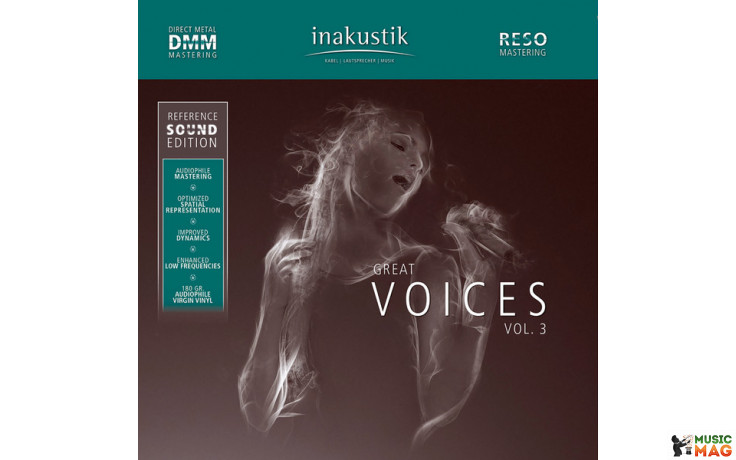 V/A – GREAT VOICES VOL. 3, 2 LP Set 2015 (INAK 75081 LP, 180 gm.) INAKUSTIK/EU MINT (0707787750813)