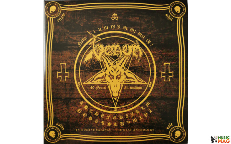 VENOM - IN NOMINE SATANAS - THE NEAT ANTHOLOGY 2 LP Set 2019 (BMGCAT666DLP) BMG/EU MINT (4050538437881)