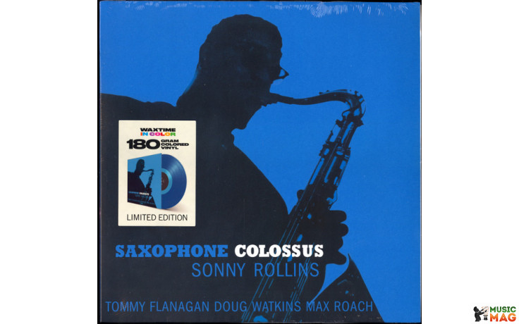 SONNY ROLLINS - SAXOPHONE COLOSSUS 1957/2019 (950681, LTD., 180 gm., Blue) WAXTIME IN COLOR/EU MINT (8436559466202)