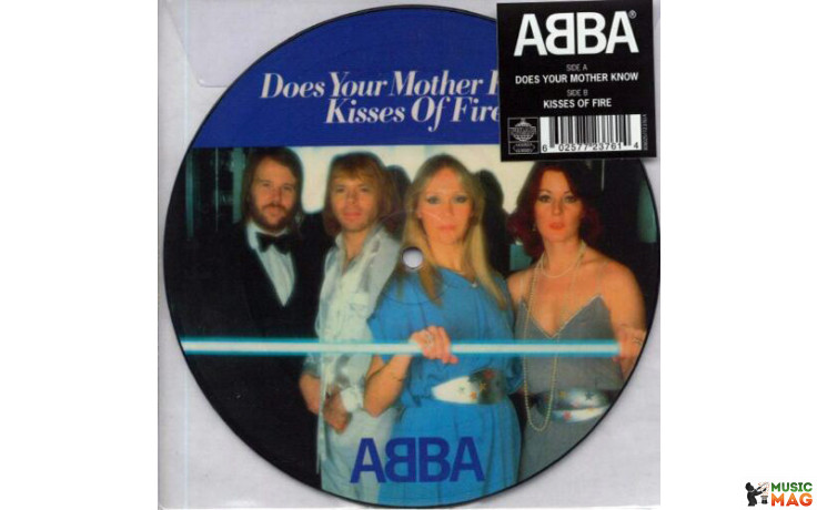 ABBA - DOES YOUR MOTHER KNOW 1979/2019 (00602577237614, 7", 45 RPM, Single, Picture) POLAR/EU MINT (0602577237614)