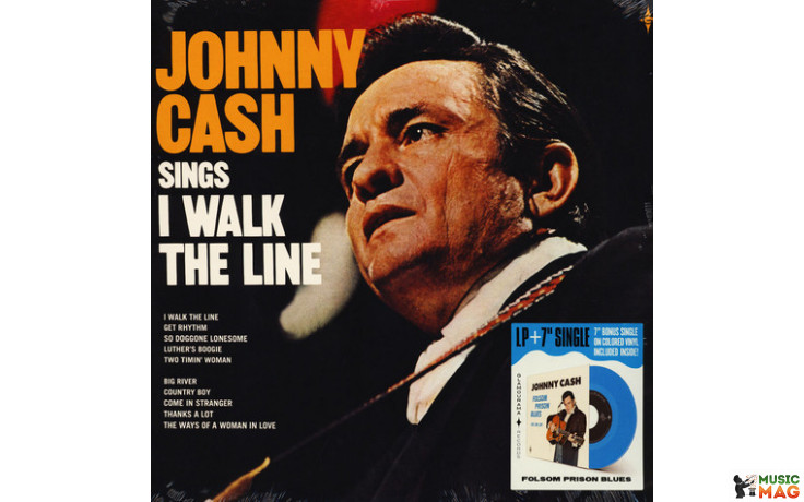 JOHNNY CASH – SINGS I WALK THE LINE 2 LP Set 2019 (660155, Blue) GLAMOURAMA/EU MINT (8436563182655)
