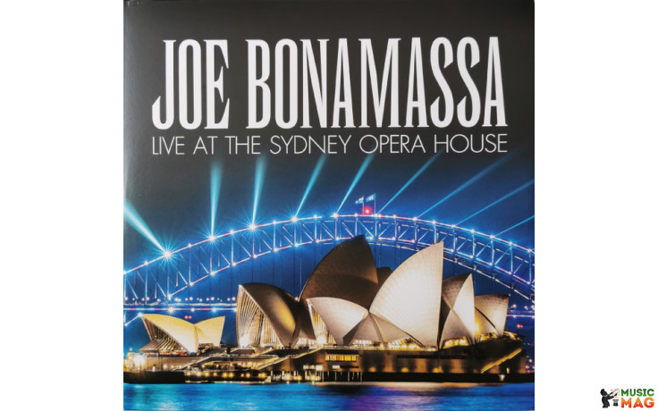 JOE BONAMASSA – LIVE AT THE SYDNEY OPERA HOUSE 2 LP Set 2019 (PRD7598 1, Blue) PROVOGUE/EU MINT (0810020500356)