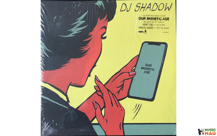 DJ SHADOW – OUR PATHETIC AGE 2 LP 2019 (MSAP0088LP, Blue sleeve) MASS APPEAL/EU MINT (0812814024888)